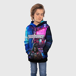 Толстовка-худи детская Ghostrunner Джек, цвет: 3D-черный — фото 2