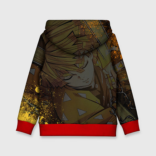 Детская толстовка ТОМИОКА SLAYER КЛИНОК / 3D-Красный – фото 2