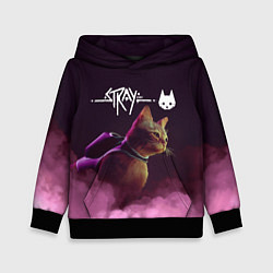 Толстовка-худи детская Stray, цвет: 3D-черный