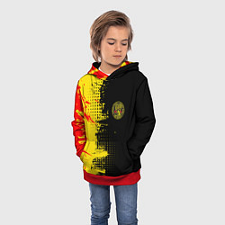 Толстовка-худи детская Кобра Кай Cobra Kai, цвет: 3D-красный — фото 2