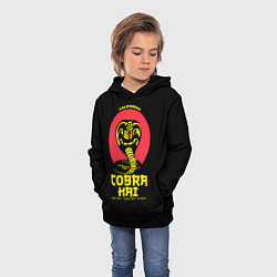 Толстовка-худи детская Cobra Kai California, цвет: 3D-черный — фото 2
