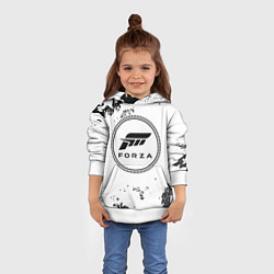 Толстовка-худи детская FORZA HORIZON - Камуфляж, цвет: 3D-белый — фото 2