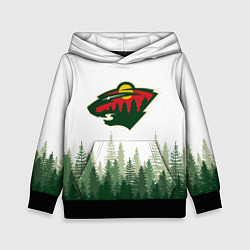 Детская толстовка Minnesota Wild, Миннесота Уайлд Лес