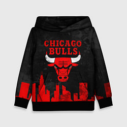 Детская толстовка Chicago Bulls, Чикаго Буллз Город