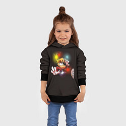 Толстовка-худи детская RAYMAN LEGENDS РЕЙМАН, цвет: 3D-черный — фото 2