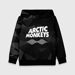 Детская толстовка Arctic Monkeys Серая Геометрия