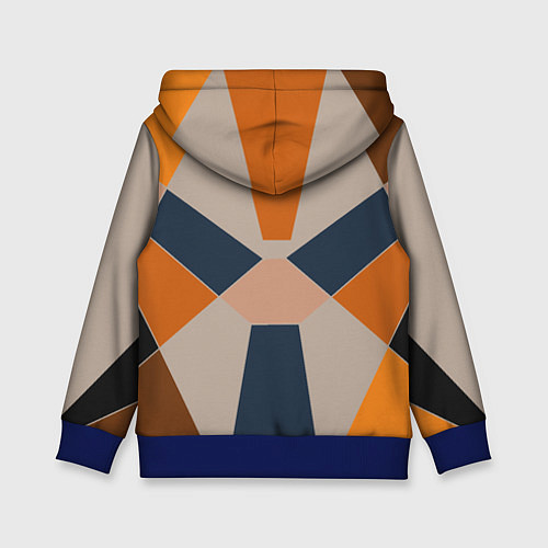 Детская толстовка Metamask Крипто лиса / 3D-Синий – фото 2