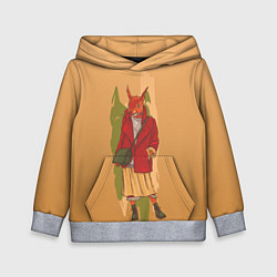 Детская толстовка Белка на стиле