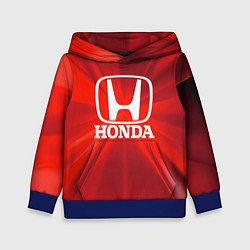 Толстовка-худи детская Хонда HONDA, цвет: 3D-синий