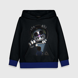 Толстовка-худи детская FNAF Security Breach Музыкальный диджей DJ Music M, цвет: 3D-синий