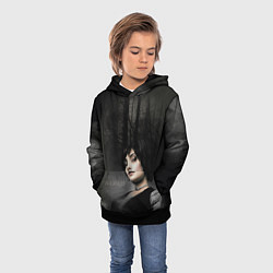 Толстовка-худи детская Alice Cullen, цвет: 3D-черный — фото 2