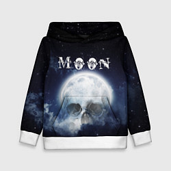 Детская толстовка Moon - череп