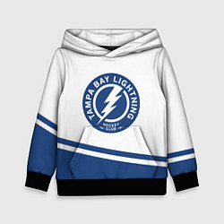 Толстовка-худи детская Tampa Bay Lightning NHL, цвет: 3D-черный