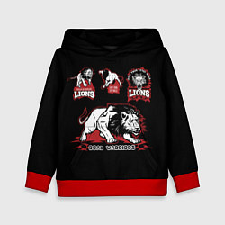 Детская толстовка Дикий Лев Wild Lion