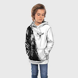 Толстовка-худи детская WALHALLA TEAM LOGO BLACK ТОКИЙСКИЕ МСТИТЕЛИ, цвет: 3D-белый — фото 2