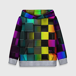 Детская толстовка Colored Geometric 3D pattern