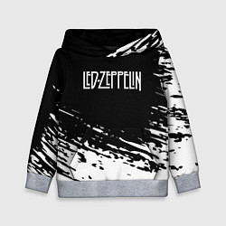 Толстовка-худи детская LED ZEPPELIN ЛЕД ЗЕППЕЛИН, цвет: 3D-меланж