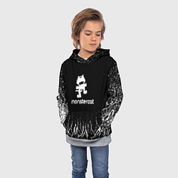 Толстовка-худи детская Monstercat, цвет: 3D-меланж — фото 2