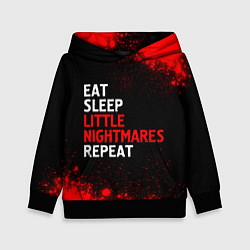 Детская толстовка Eat Sleep Little Nightmares Repeat