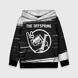 Толстовка-худи детская The Offspring КОТ Краска, цвет: 3D-черный