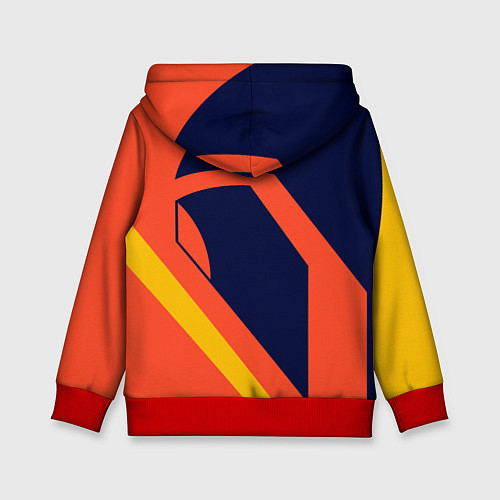 Детская толстовка KTM VINTAGE SPORTWEAR / 3D-Красный – фото 2