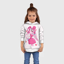 Толстовка-худи детская POPPY PLAYTIME - Mommy long legs - Мамочка длинные, цвет: 3D-белый — фото 2