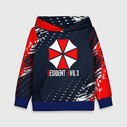 Детская толстовка Umbrella Corporation Resident Evil Краски