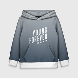 Детская толстовка Навечно молодой Young forever