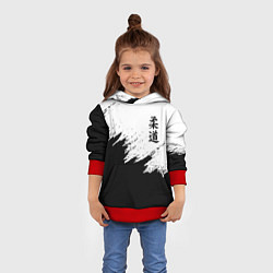 Толстовка-худи детская ДЗЮДО КУДО JUDO, цвет: 3D-красный — фото 2