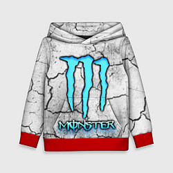 Детская толстовка MONSTER WHITE БЕЛЫЙ МОНСТР