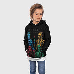 Толстовка-худи детская Dune: Spice Wars все фракции, цвет: 3D-белый — фото 2