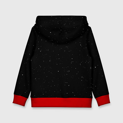 Детская толстовка KAGUYA SHINOMIYA В ЛЮБВИ КАК НА ВОЙНЕ / 3D-Красный – фото 2