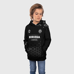 Толстовка-худи детская Borussia Champions Uniform, цвет: 3D-черный — фото 2