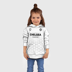 Толстовка-худи детская Chelsea Champions Униформа, цвет: 3D-белый — фото 2