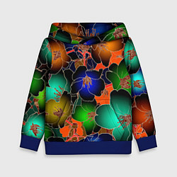 Детская толстовка Vanguard floral pattern Summer night Fashion trend