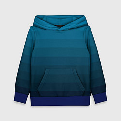 Детская толстовка Blue stripes gradient