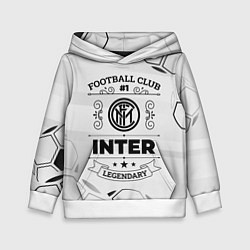 Детская толстовка Inter Football Club Number 1 Legendary