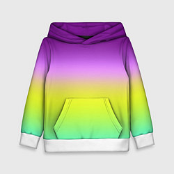 Детская толстовка Multicolored Ombre gradient