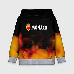 Толстовка-худи детская Monaco монако туман, цвет: 3D-меланж