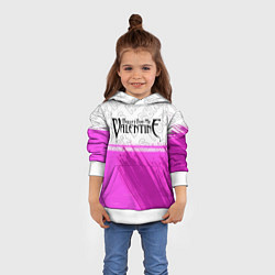 Толстовка-худи детская Bullet For My Valentine Rock Legends, цвет: 3D-белый — фото 2