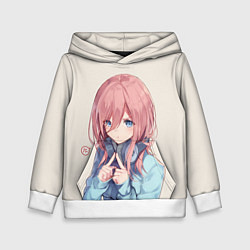 Детская толстовка Недовольная Мику