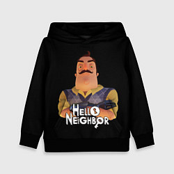 Детская толстовка Привет сосед Hello Neighbor