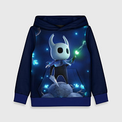 Детская толстовка Hollow Knight неоновые бабочки