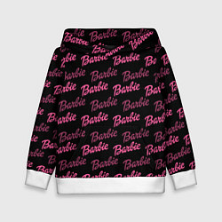 Толстовка-худи детская Barbie - Барби, цвет: 3D-белый