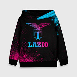 Толстовка-худи детская Lazio - neon gradient, цвет: 3D-черный