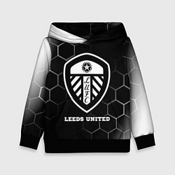 Детская толстовка Leeds United sport на темном фоне