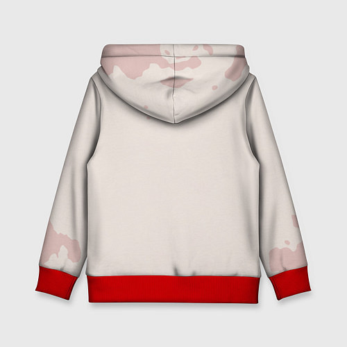 Детская толстовка Дьявол-ангел / 3D-Красный – фото 2