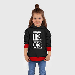 Толстовка-худи детская Без внятного ТЗ результат ХЗ, цвет: 3D-красный — фото 2