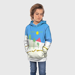 Толстовка-худи детская Boys Dont Cry - The Cure, цвет: 3D-белый — фото 2