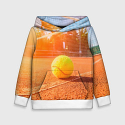 Детская толстовка Теннис - рассвет
